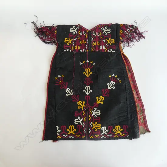 A vintage boys Turkman coat, bought at Baghdassi Workshop, Samarkand, 2002…